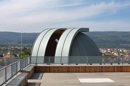 Rekonstruovaná Severočeská hvězdárna a planetárium Teplice