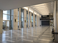 Architektonické řešení společenských prostor je jedním z nejlepších a nejfunkčnějších prvků celé stavby. Budova slouží opernímu a baletnímu souboru Národního divadla v Brně, kromě toho je pravidelně využívána souborem zpěvohry NDB. Rovněž se tu pořádají koncerty.