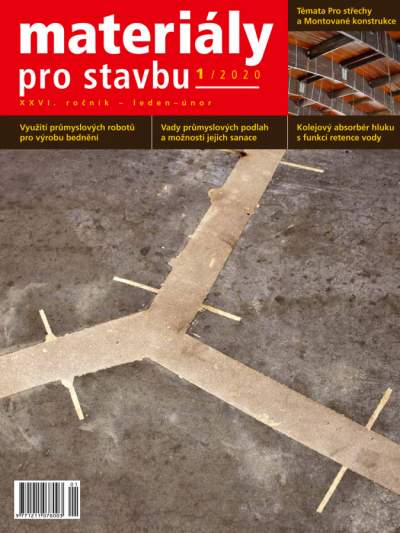 Materiály pro stavbu 1/2020