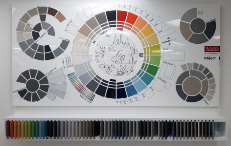 Keramické obklady v designu kamene, betonu, dřeva doplňují netradiční vzory nebo kontrastující barvy