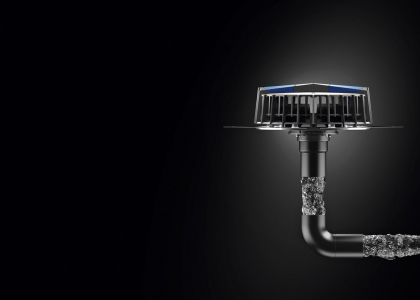 Podtlakové odvodnění střech Geberit Pluvia