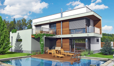 Dům Spruce 20 Passive, sout. kód K051, dodavatel Hoffmann, spol. s r. o., Chrudim