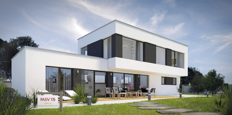 Dům Pasiv 129, sout. kód 076, dodavatel Lucern – moderní dřevostavby