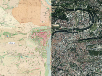 Interaktivní výstava Dvě Prahy: Město z ptačí perspektivy