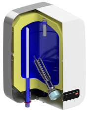 Ohřivač vody TO 10 IN, konstrukce