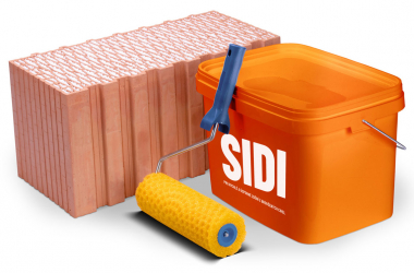 Speciální systémová zdicí malta pro tenkou spáru HELUZ SIDI