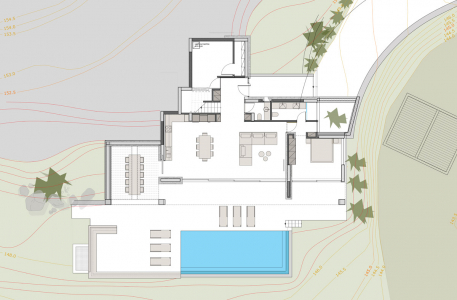 Půdorys prvního patra