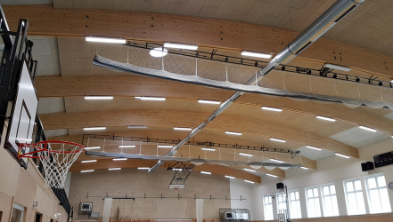 Heradesign Superfine ve sportovní hale v Hustopečích