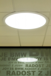 Detail světlovodu Lightway