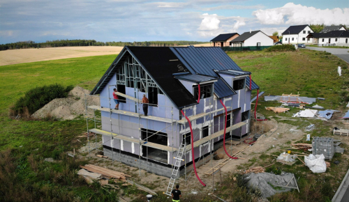 Dřevostavba, kde hlavní roli sehrál Diamant X