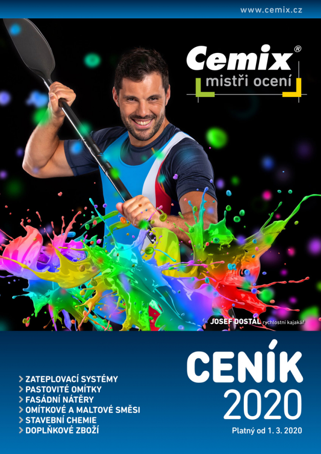 Rychlostní kajakář Josef Dostál, nová tvář společnosti LB Cemix