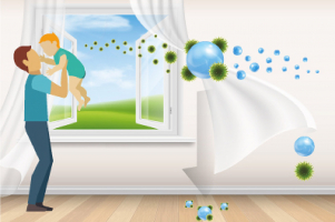 Základní funkce vzdušných iontů