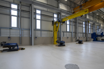 Uplatnění oken GENEO u výrobní haly v pasivním standardu