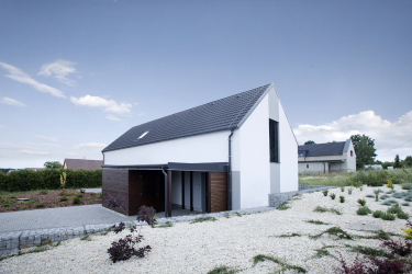 Pasivní rodinný dům v Chelčicích postavený ze systému SENDWIX