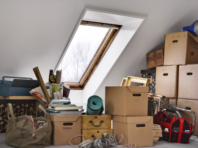 Střešní okno před výměnou