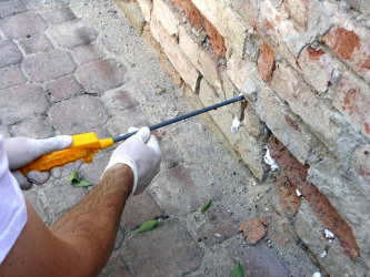 Aplikace chemické infuzní clony