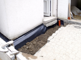 Drenáž okolo rodinného domu