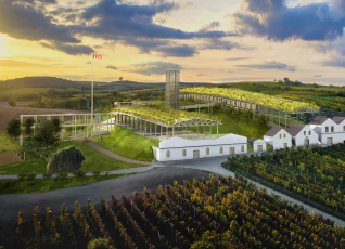 Vinařství Dolní Dunajovice, Huť architektury Martin Rajniš, autoři Martin Rajniš, Tomáš Kosnar, Jáchym Daniel, Mariana Hanková