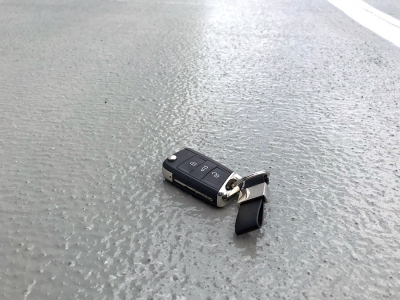 Finální protiskluzová úprava parkovacích ploch