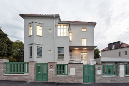 Obnova vily na Ořechovce