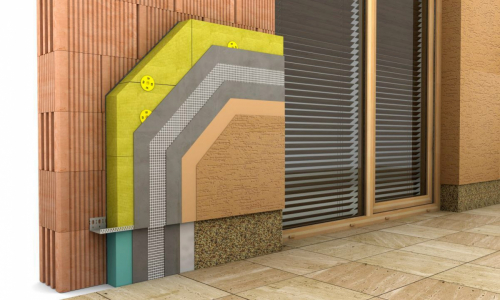 Omítka Duocem je ideální pro použití v zateplovacích systémech Cemixtherm s minerální vlnou