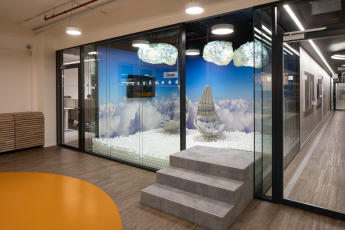 Nejatraktivnější meeting point: NN IT Hub v Praze 5 (autor konceptu Ing. arch. Aneta Coufalová)