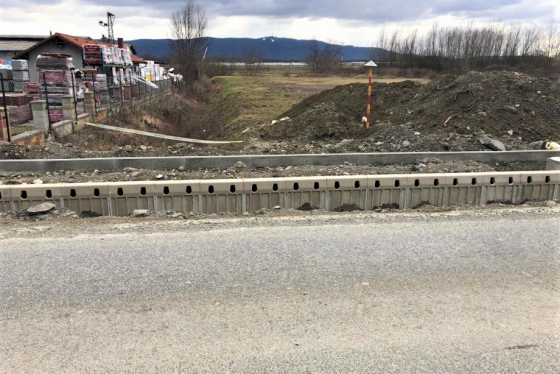 Obrubníkové odvodnění MEA KERB instalováno v Chorvatsku