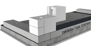 Obr. 4: Postup osazování bloků SENDWIX