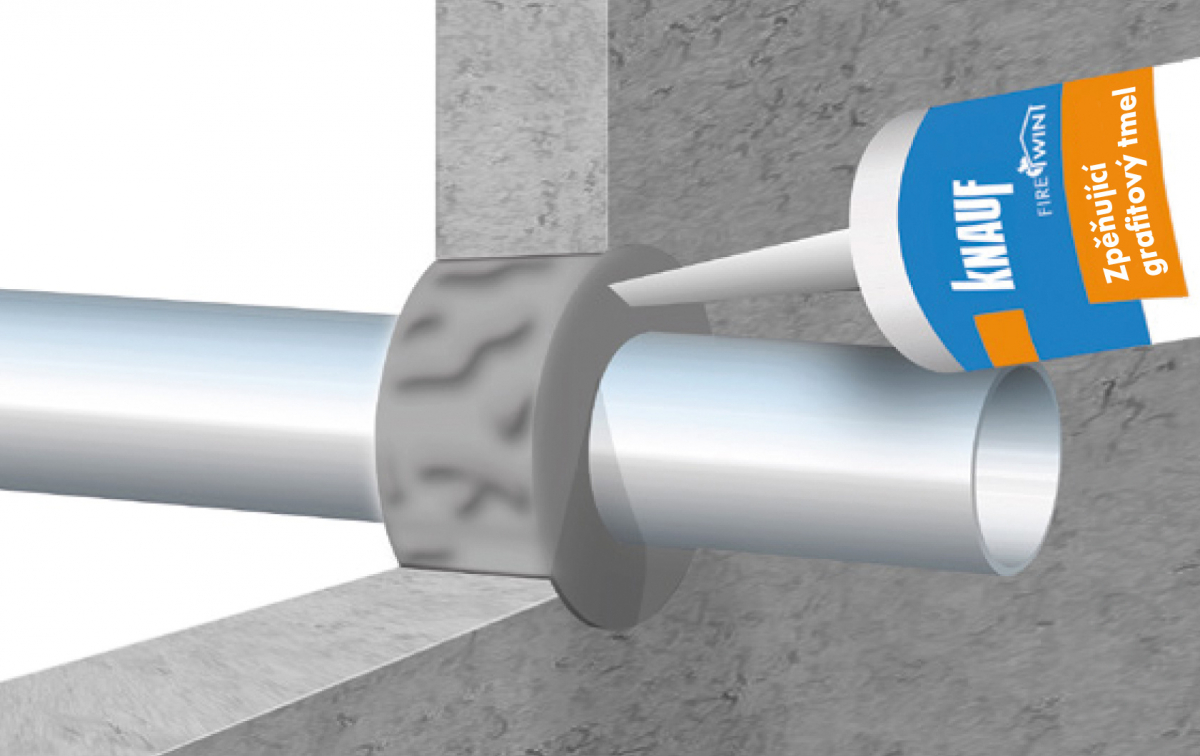 Zpěňující grafitový tmel FPG