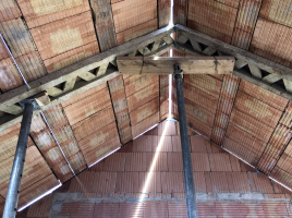 Obr. 1: Realizace těžké šikmé střechy