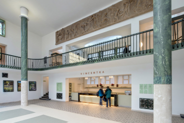 Luhačovická kolonáda s halou Vincentka se dočkala návratu do své původní podoby