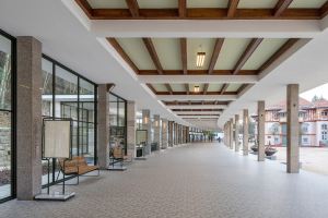 Luhačovická kolonáda s halou Vincentka se dočkala návratu do své původní podoby