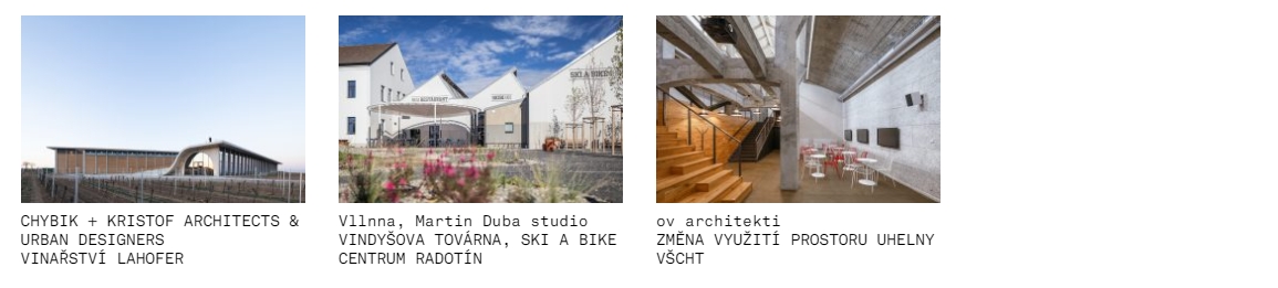 ČKA oznámila nominace na Českou cenu za architekturu