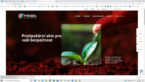 Web produktu Pyrobel
