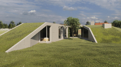 Kategorie Rodinný dům, 1. cena – Ondřej Bradávka, SPŠ stavební Opava, vedoucí práce: Ing. arch. Tomáš Fischer