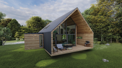 Kategorie Rodinný dům, odměna – Jakub Šrotýř, SPŠ stavební Liberec, vedoucí práce: Ing. Roman Mizera