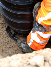 Instalace uliční vpusti Tegra