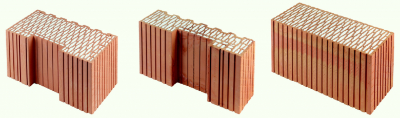 HELUZ FAMILY 2in1, doplňkové cihly