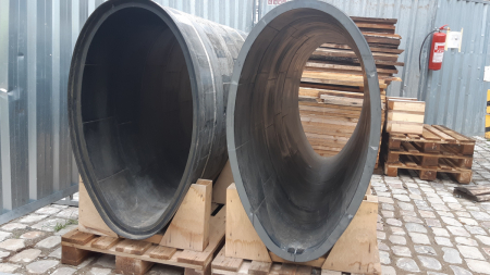 Unikátní čedičové potrubí vyráběné na míru