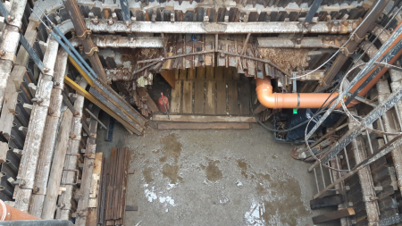 Oprava kanalizace ZDCH 600/1100 v ulici Řásnovka na Praze 1