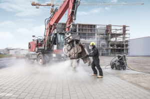 Stavební stroje se musí udržovat v čistotě