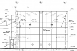 Vjezdová vrata – pohled