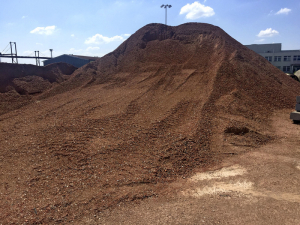 Cihelný recyklát pro výrobu Rebetongu v olomoucké betonárně