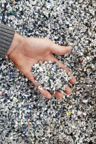 Vstupní materiál, recyklovaný plast