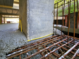 Úprava okolo stĺpa – injektážna hadička