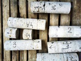 Vývrty a meranie súdržnosti vrstiev betónu