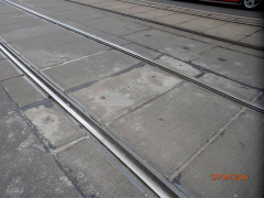 Mikulášská třída – panel – betonáž