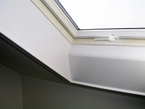 Správný tvar ostění (po renovaci)