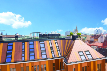 Penthouse N°10 ve Vídni (zdroj: Fakro)