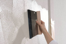 Baumit CreativTop – úprava povrchu zubovou stěrkou